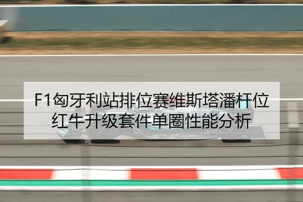 F1匈牙利站排位赛维斯塔潘杆位红牛升级套件单圈性能分析